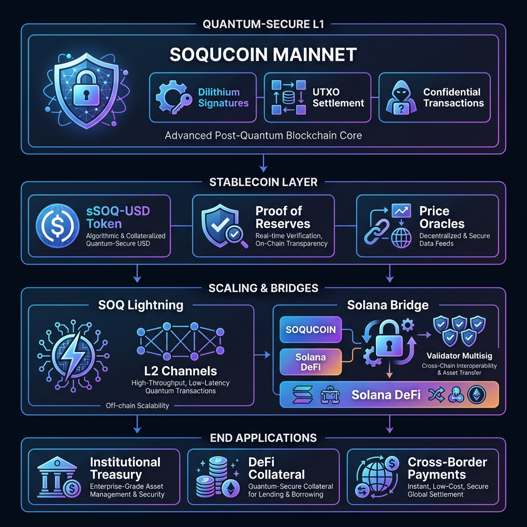 Quantum-Secure Stablecoin Architecture